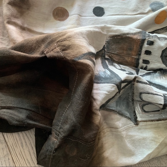 Hand painted dress - Picture 6 of 8